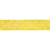 Northlight Yellow With White Floral Design Wired Craft Ribbon 2.5" X 10 Yards -Northlight 4612186827633058464