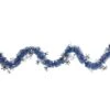 Northlight Commercial Christmas Tinsel Snowflake Garland - 50' X 2" - Royal Blue And Silver - Unlit 1 Northlight Commercial Christmas Tinsel Snowflake Garland - 50' X 2" - Royal Blue And Silver - Unlit -Northlight 4612186827722187424