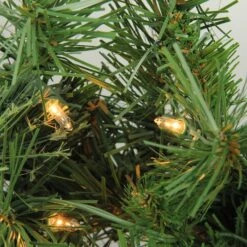 Northlight Pre-Lit Medium Mixed Cashmere Pine Artificial Christmas Tree - 7.5' - Clear Lights Green 11 Northlight Pre-Lit Medium Mixed Cashmere Pine Artificial Christmas Tree - 7.5' - Clear Lights Green -Northlight 4612186827730051744