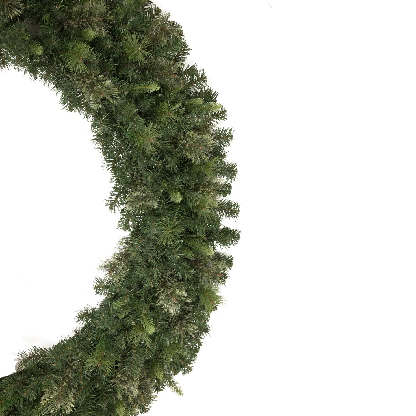 Northlight Kingston Cashmere Pine Commercial Size Artificial Christmas Wreath - 60" - Unlit Green 5 Northlight Kingston Cashmere Pine Commercial Size Artificial Christmas Wreath - 60" - Unlit Green - Image 3