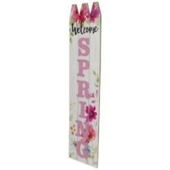 Northlight 40" Welcome Spring Floral Outdoor Porch Board Sign Decoration Pink 15 Northlight 40" Welcome Spring Floral Outdoor Porch Board Sign Decoration Pink -Northlight 4612192041063912464
