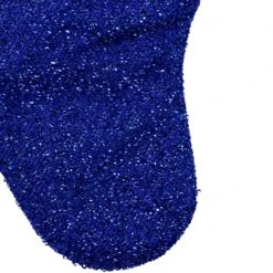 Northlight 17" Blue And Silver Embroidered "Diva" Christmas Stocking With Cuff -Northlight 4612210292461487328
