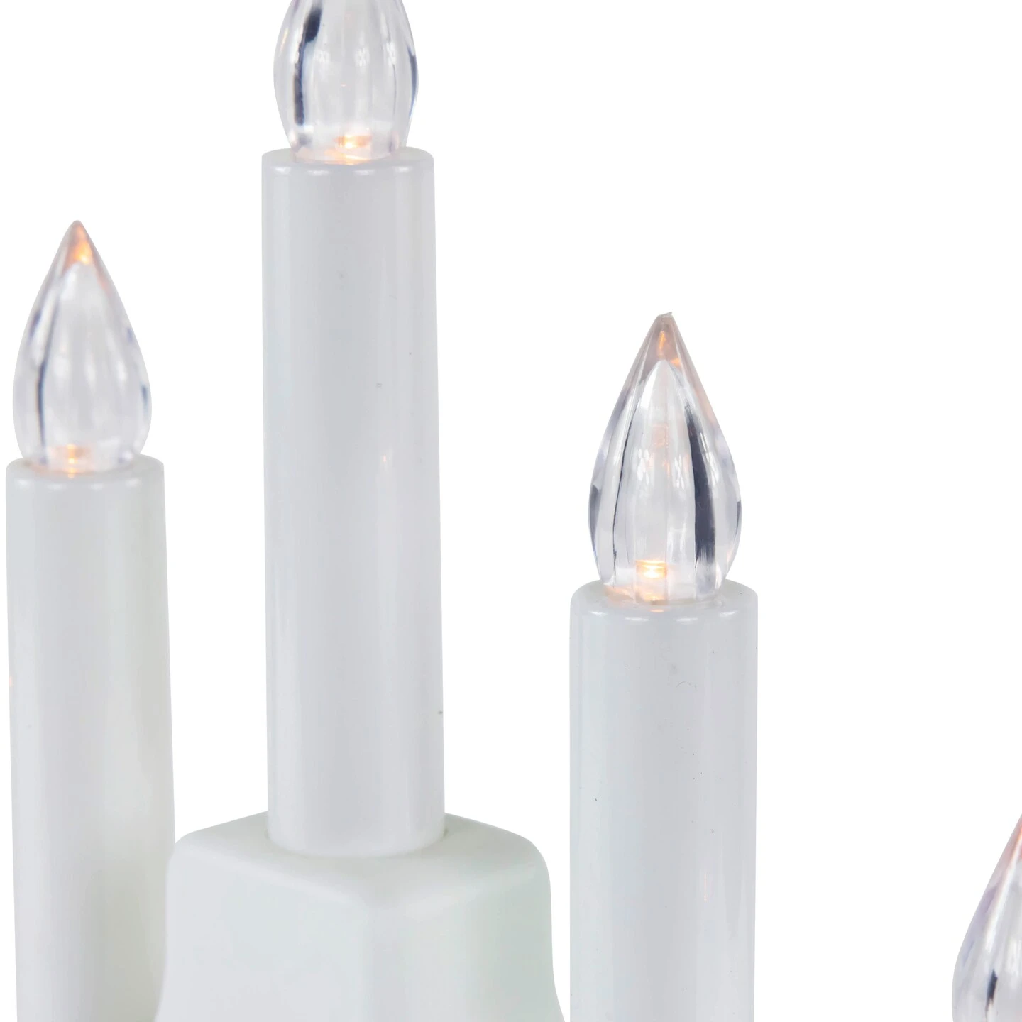 Northlight LED Lighted Christmas Candelabra Bridge - White Base - 13" 9 Northlight LED Lighted Christmas Candelabra Bridge - White Base - 13" - Image 7