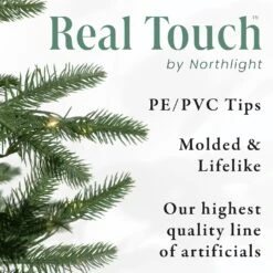 Northlight Real Touch™ Pre-Lit Artificial Aurora Spruce Full Christmas Tree - 9' -Clear Lights Green 15 Northlight Real Touch™ Pre-Lit Artificial Aurora Spruce Full Christmas Tree - 9' -Clear Lights Green -Northlight 4612210293767816416 3