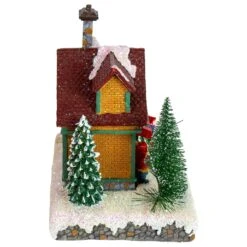 Northlight LED Lighted Candy Shoppe Christmas Village Decoration - 6.75" Beige -Northlight 4612210294118237408