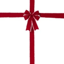 Northlight 14' Red And White Velvet Christmas Door Bow 12 Northlight 14' Red And White Velvet Christmas Door Bow -Northlight 4612229839112258784