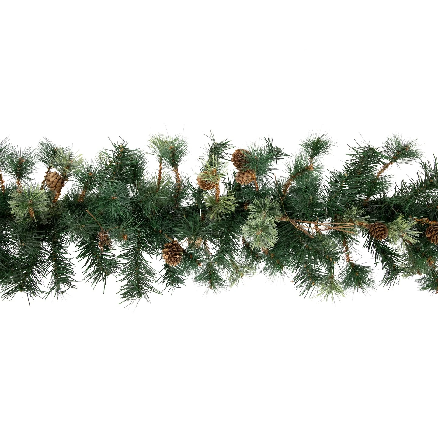 Northlight Yorkville Pine, Twig And Pinecone Artificial Christmas Garland - 9' X 12" - Unlit Green 8 Northlight Yorkville Pine, Twig And Pinecone Artificial Christmas Garland - 9' X 12" - Unlit Green - Image 6