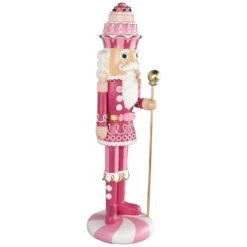 Northlight Pastel Candy Nutcracker King Christmas Figure - 21.5" - Pink 14 Northlight Pastel Candy Nutcracker King Christmas Figure - 21.5" - Pink -Northlight 4612242937106110672