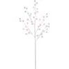 Northlight 24" Pink And White Pom Pom Christmas Spray