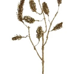 Northlight 52" Gold Glittered Pine Hanging Artificial Christmas Spray 10 Northlight 52" Gold Glittered Pine Hanging Artificial Christmas Spray -Northlight 472543751914720