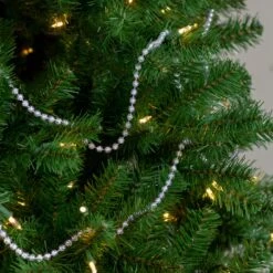 Northlight Commercial Beaded Christmas Garland - 33' X .25" - Iridescent - Unlit Clear -Northlight 472544136021216