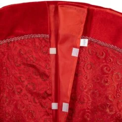 Northlight 48" Red Glittered Swirl Christmas Tree Skirt 14 Northlight 48" Red Glittered Swirl Christmas Tree Skirt -Northlight 472544363562208