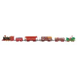 Northlight 22pc Red Battery Operated Lighted And Animated Christmas Train Set With Music And Sound 10 Northlight 22pc Red Battery Operated Lighted And Animated Christmas Train Set With Music And Sound -Northlight 472544570131680