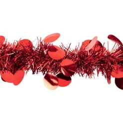 Northlight Tinsel Commercial Length Christmas Garland - 50' X 2.5" - Red - Unlit 14 Northlight Tinsel Commercial Length Christmas Garland - 50' X 2.5" - Red - Unlit -Northlight 472544601588960