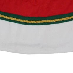 Northlight Traditional Christmas Tree Skirt With Ribbon Trim - 36" - Red And White 12 Northlight Traditional Christmas Tree Skirt With Ribbon Trim - 36" - Red And White -Northlight 472544908821728