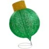 Northlight LED Lighted Twinkling Commercial Outdoor Tinsel Onion Christmas Ornament - 38" - Green 1 Northlight LED Lighted Twinkling Commercial Outdoor Tinsel Onion Christmas Ornament - 38" - Green -Northlight 472673344404448