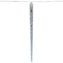Northlight LED Color Changing Cascading Icicle Christmas Light Tubes - Multicolor - 13' Clear Wire - 5ct 14 Northlight LED Color Changing Cascading Icicle Christmas Light Tubes - Multicolor - 13' Clear Wire - 5ct -Northlight 47324097411536