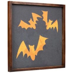 Northlight Halloween Bat Silhouettes Wall Hanging Decoration - 15.75" Black 13 Northlight Halloween Bat Silhouettes Wall Hanging Decoration - 15.75" Black -Northlight 489754067953072