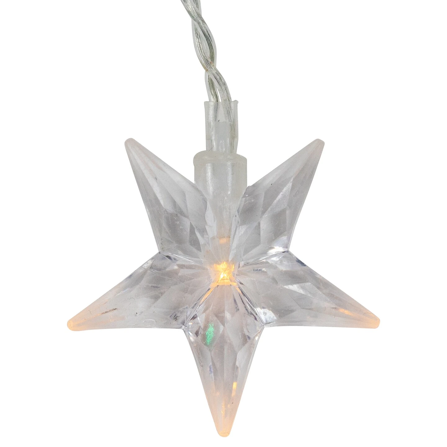 Northlight LED Stars Mini Icicle Christmas Lights - Multi-Color - 29.5' Clear Wire - 400ct White 8 Northlight LED Stars Mini Icicle Christmas Lights - Multi-Color - 29.5' Clear Wire - 400ct White - Image 6