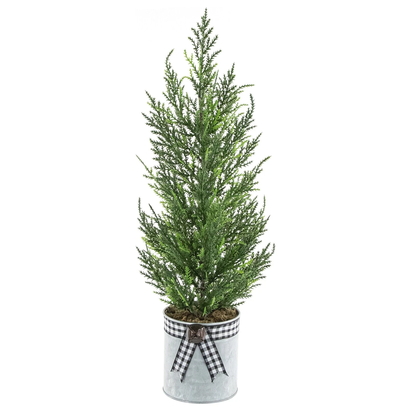 Northlight Artificial Cypress Christmas Tree - 18.5" - Unlit Green 10 Northlight Artificial Cypress Christmas Tree - 18.5" - Unlit Green - Image 8