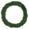 Northlight Black River Pine Commercial Artificial Christmas Wreath - 6' - Unlit Green