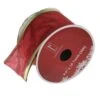Northlight Red And Gold Solid Christmas Wired Craft Ribbon 2.5" X 10 Yards 1 Northlight Red And Gold Solid Christmas Wired Craft Ribbon 2.5" X 10 Yards -Northlight 500809273303712