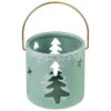 Northlight 3.75" Green Christmas Tree Cut Out Tea Light Candle Holder -Northlight 500809836913312
