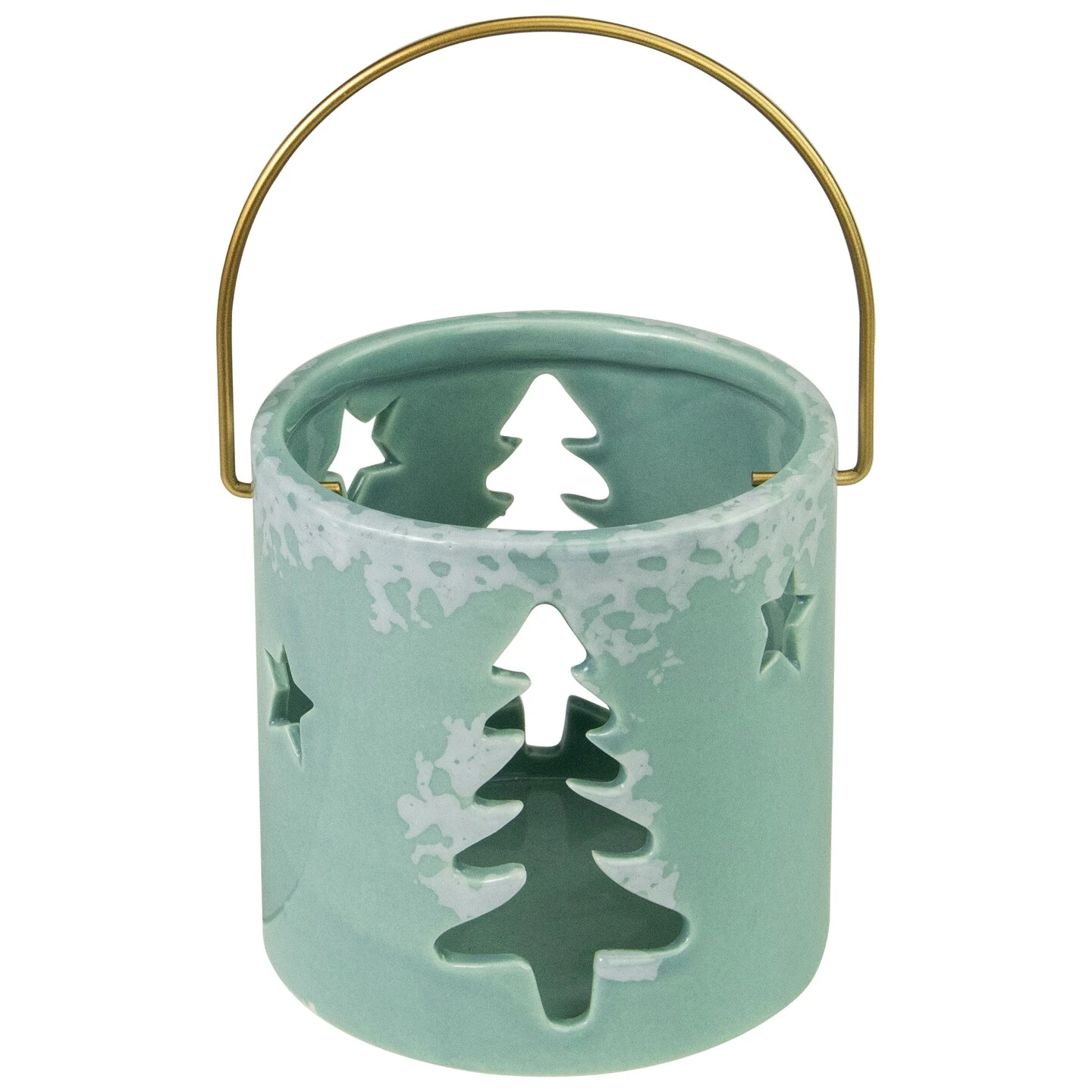 Northlight 3.75" Green Christmas Tree Cut Out Tea Light Candle Holder 5 Northlight 3.75" Green Christmas Tree Cut Out Tea Light Candle Holder - Image 3