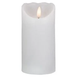 Northlight LED Flameless Pillar Christmas Candle - 6" - White 10 Northlight LED Flameless Pillar Christmas Candle - 6" - White -Northlight 500810308446880 1