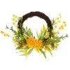 Northlight Peonies Artificial Fall Harvest Twig Wreath, 22-Inch, Unlit Brown 1 Northlight Peonies Artificial Fall Harvest Twig Wreath, 22-Inch, Unlit Brown -Northlight 506022883728400