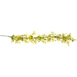 Northlight Forsythia And Berry Floral Spring Garland - 5' - Yellow -Northlight 506023247016976 2