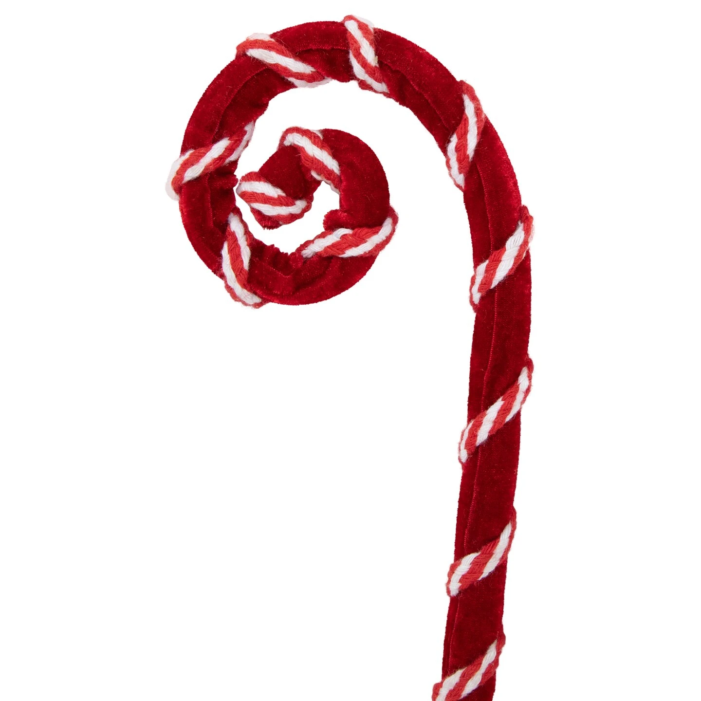 Northlight 27" Red And White Candy Cane Curls Christmas Spray 7 Northlight 27" Red And White Candy Cane Curls Christmas Spray - Image 5