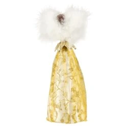 Northlight 10" Gold And White Angel Christmas Tree Topper, Unlit 14 Northlight 10" Gold And White Angel Christmas Tree Topper, Unlit -Northlight 514937195676896