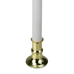 Northlight Single Flicker Flame Christmas Candle Lamp - 8.75" White -Northlight 514937342280928