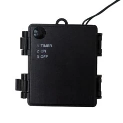 Northlight Pre-Lit B/O Canadian Pine Christmas Wreath With Timer - 24" - Multicolor LED Lights Green -Northlight 514937740739808