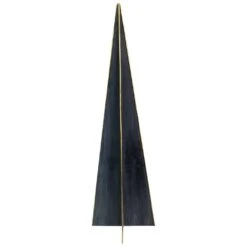 Northlight Triangular Christmas Tree Decoration - 20" - Blue And Gold -Northlight 514937998886112
