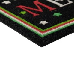 Northlight Black Coir "Merry" Christmas Doormat 18" X 30" 13 Northlight Black Coir "Merry" Christmas Doormat 18" X 30" -Northlight 524275203065056