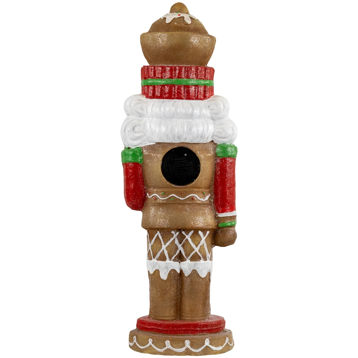 Northlight LED Lighted Gingerbread Nutcracker Christmas Figurine - 25.5" Brown 9 Northlight LED Lighted Gingerbread Nutcracker Christmas Figurine - 25.5" Brown - Image 7