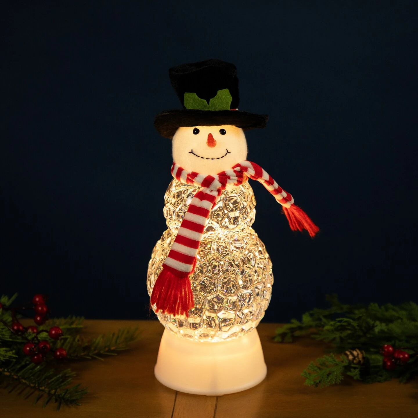 Northlight LED Lighted And Musical Snowman Christmas Snow Globe - 12" White 3 Northlight LED Lighted And Musical Snowman Christmas Snow Globe - 12" White