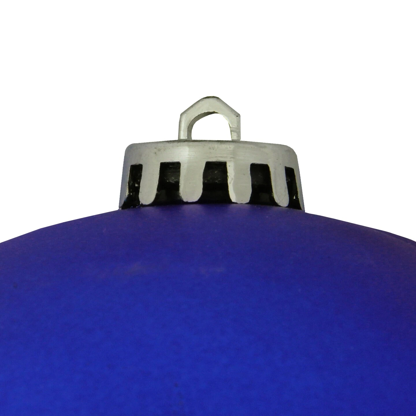 Northlight Shatterproof Commercial Matte Christmas Ball Ornament - 12" (300mm) - Lavish Blue 5 Northlight Shatterproof Commercial Matte Christmas Ball Ornament - 12" (300mm) - Lavish Blue - Image 3
