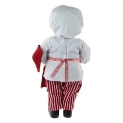 Northlight 16" Chef Santa With Cookies And Napkin Christmas Figure Red -Northlight 543822203208928