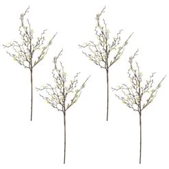 Northlight Curly Willow Artificial Sprays - 34" - Green - Set Of 4 12 Northlight Curly Willow Artificial Sprays - 34" - Green - Set Of 4 -Northlight 545341193224752