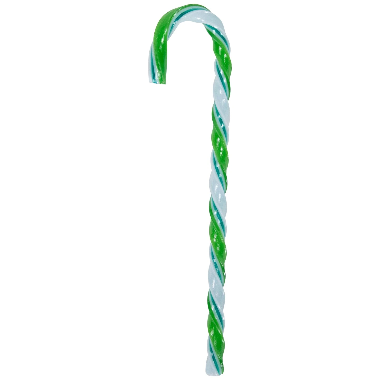 Northlight Twist Candy Cane Christmas Ornaments - 6" - Green And White - 12 Ct 7 Northlight Twist Candy Cane Christmas Ornaments - 6" - Green And White - 12 Ct - Image 5