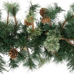 Northlight Yorkville Pine, Twig And Pinecone Artificial Christmas Garland - 9' X 12" - Unlit Green 16 Northlight Yorkville Pine, Twig And Pinecone Artificial Christmas Garland - 9' X 12" - Unlit Green -Northlight 549368839298272