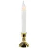 Northlight LED Lighted Window Candle With Automatic Timer - 8.5" White