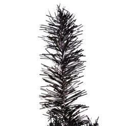 Northlight Artificial Tinsel Halloween Tree - 9' - Black - Unlit 15 Northlight Artificial Tinsel Halloween Tree - 9' - Black - Unlit -Northlight 550200305827152
