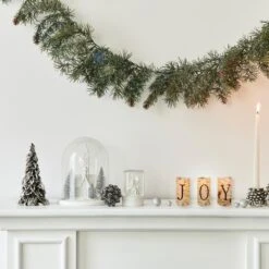 Northlight Set Of 3 Battery Operated JOY Christmas LED Flame-Less Candles 6" White 12 Northlight Set Of 3 Battery Operated JOY Christmas LED Flame-Less Candles 6" White -Northlight 551145457650448