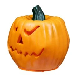 Northlight LED Lighted And Animated Double-Sided Jack O' Lantern Halloween Decoration - 9.75" Orange -Northlight 552136678954928