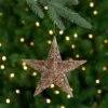 Northlight Star Shaped Glitter Sequin Christmas Ornament - 5.5" - Rose Gold 2 Northlight Star Shaped Glitter Sequin Christmas Ornament - 5.5" - Rose Gold -Northlight 556919447677136