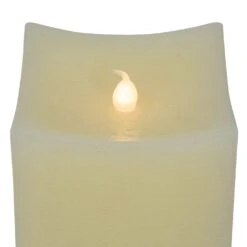 Northlight LED Flickering Flameless Wax Rectangular Candles - 8" - Cream - Set Of 2 Ivory 16 Northlight LED Flickering Flameless Wax Rectangular Candles - 8" - Cream - Set Of 2 Ivory -Northlight 56213828093152